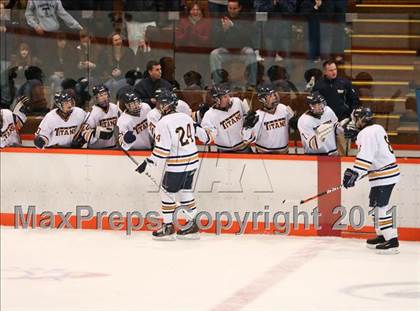 Thumbnail 1 in Webster Thomas vs. Brockport (Section 5 Division II Final) photogallery.