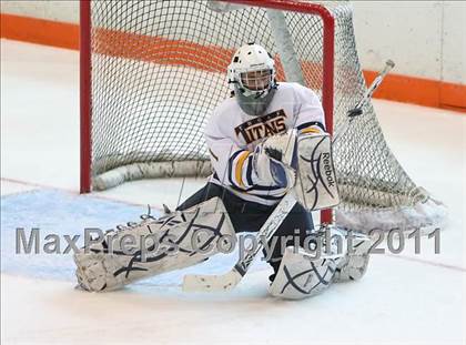 Thumbnail 1 in Webster Thomas vs. Brockport (Section 5 Division II Final) photogallery.