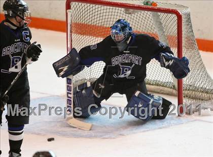 Thumbnail 1 in Webster Thomas vs. Brockport (Section 5 Division II Final) photogallery.