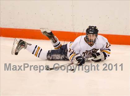 Thumbnail 1 in Webster Thomas vs. Brockport (Section 5 Division II Final) photogallery.