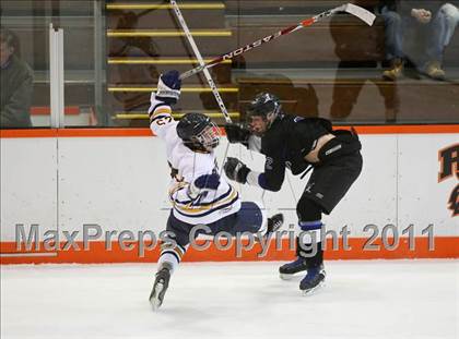 Thumbnail 2 in Webster Thomas vs. Brockport (Section 5 Division II Final) photogallery.
