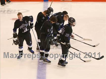 Thumbnail 2 in Webster Thomas vs. Brockport (Section 5 Division II Final) photogallery.
