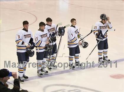 Thumbnail 3 in Webster Thomas vs. Brockport (Section 5 Division II Final) photogallery.