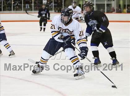 Thumbnail 2 in Webster Thomas vs. Brockport (Section 5 Division II Final) photogallery.
