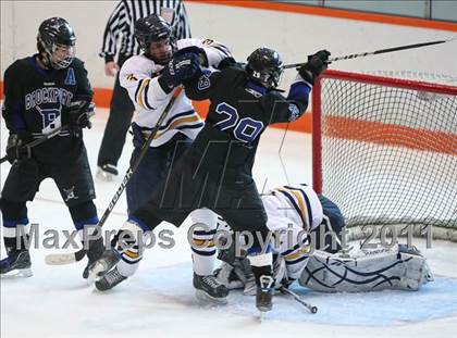 Thumbnail 2 in Webster Thomas vs. Brockport (Section 5 Division II Final) photogallery.