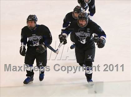 Thumbnail 1 in Webster Thomas vs. Brockport (Section 5 Division II Final) photogallery.