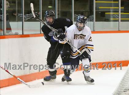 Thumbnail 2 in Webster Thomas vs. Brockport (Section 5 Division II Final) photogallery.