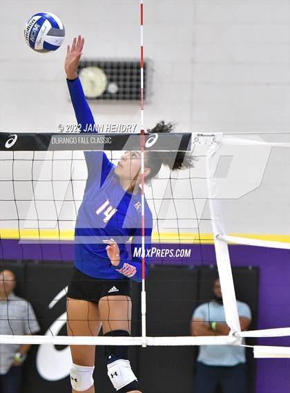 Thumbnail 2 in Bishop Gorman vs. Skyview (Durango Fall Classic) photogallery.
