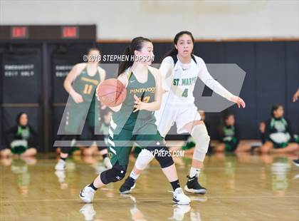 Thumbnail 2 in Pinewood @ St. Mary's (CIF NorCal Regional Open Division Semifinal) photogallery.