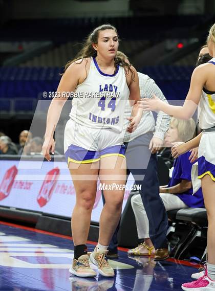 Thumbnail 1 in Lipan vs. Gruver (UIL 2A Basketball State Final) photogallery.