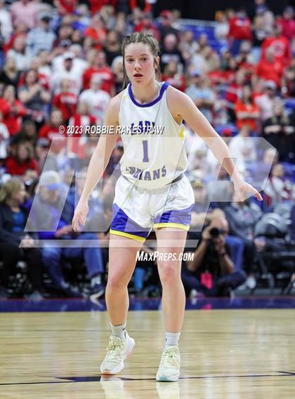 Thumbnail 3 in Lipan vs. Gruver (UIL 2A Basketball State Final) photogallery.