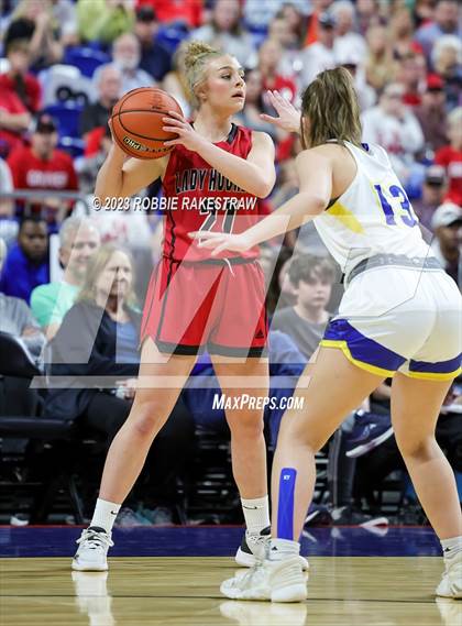 Thumbnail 3 in Lipan vs. Gruver (UIL 2A Basketball State Final) photogallery.