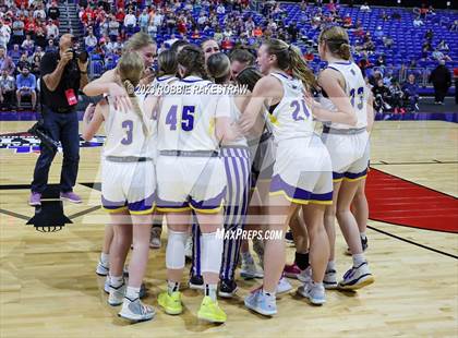 Thumbnail 1 in Lipan vs. Gruver (UIL 2A Basketball State Final) photogallery.