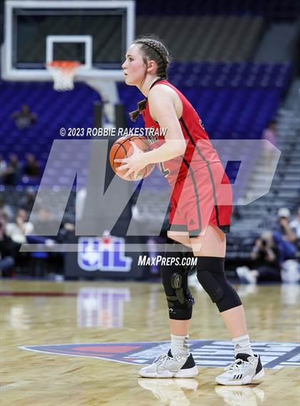 Thumbnail 1 in Lipan vs. Gruver (UIL 2A Basketball State Final) photogallery.