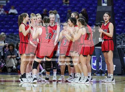 Thumbnail 2 in Lipan vs. Gruver (UIL 2A Basketball State Final) photogallery.