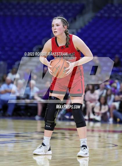 Thumbnail 3 in Lipan vs. Gruver (UIL 2A Basketball State Final) photogallery.