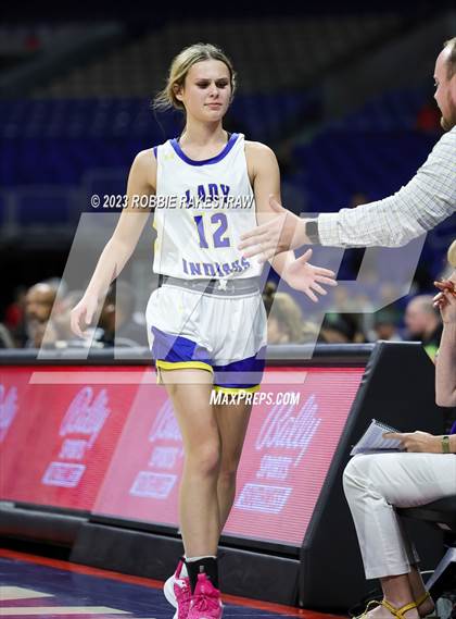 Thumbnail 1 in Lipan vs. Gruver (UIL 2A Basketball State Final) photogallery.