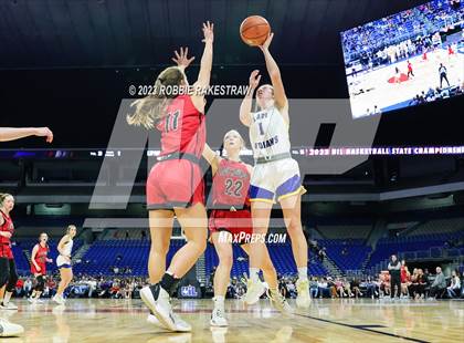 Thumbnail 3 in Lipan vs. Gruver (UIL 2A Basketball State Final) photogallery.
