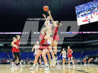 Thumbnail 3 in Lipan vs. Gruver (UIL 2A Basketball State Final) photogallery.