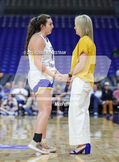 Thumbnail 2 in Lipan vs. Gruver (UIL 2A Basketball State Final) photogallery.
