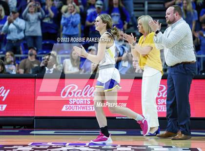 Thumbnail 1 in Lipan vs. Gruver (UIL 2A Basketball State Final) photogallery.
