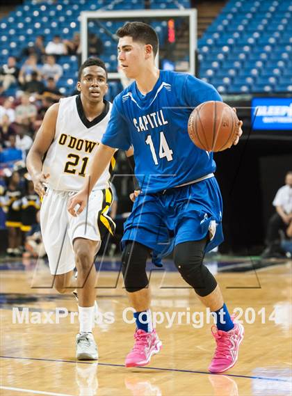 Thumbnail 1 in Bishop O'Dowd vs. Capital Christian (CIF NorCal Regional Open Division Final) photogallery.
