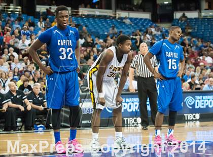 Thumbnail 2 in Bishop O'Dowd vs. Capital Christian (CIF NorCal Regional Open Division Final) photogallery.