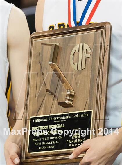 Thumbnail 1 in Bishop O'Dowd vs. Capital Christian (CIF NorCal Regional Open Division Final) photogallery.