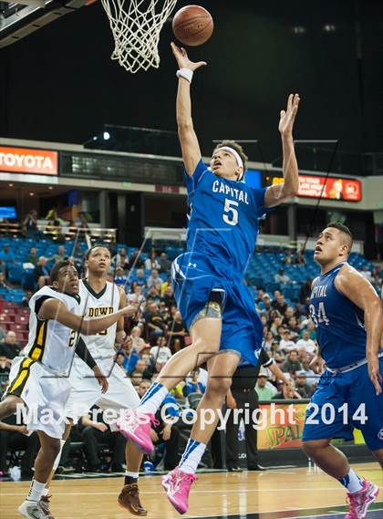 Thumbnail 1 in Bishop O'Dowd vs. Capital Christian (CIF NorCal Regional Open Division Final) photogallery.