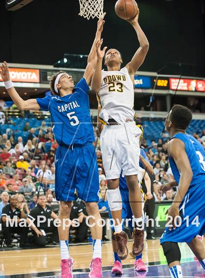 Thumbnail 1 in Bishop O'Dowd vs. Capital Christian (CIF NorCal Regional Open Division Final) photogallery.