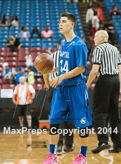 Thumbnail 2 in Bishop O'Dowd vs. Capital Christian (CIF NorCal Regional Open Division Final) photogallery.