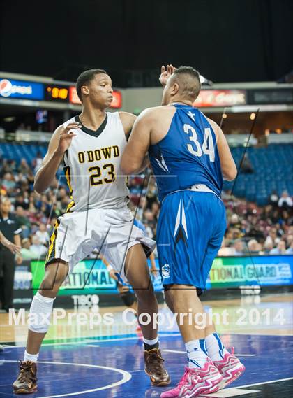Thumbnail 2 in Bishop O'Dowd vs. Capital Christian (CIF NorCal Regional Open Division Final) photogallery.