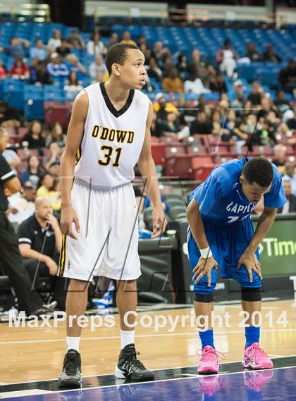 Thumbnail 1 in Bishop O'Dowd vs. Capital Christian (CIF NorCal Regional Open Division Final) photogallery.