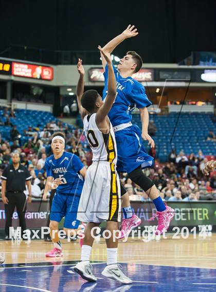 Thumbnail 3 in Bishop O'Dowd vs. Capital Christian (CIF NorCal Regional Open Division Final) photogallery.