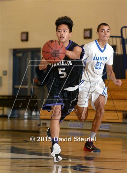Thumbnail 2 in Franklin vs. Davis (Trojan Toss-Up) photogallery.