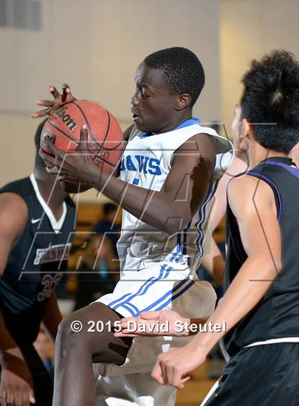 Thumbnail 3 in Franklin vs. Davis (Trojan Toss-Up) photogallery.