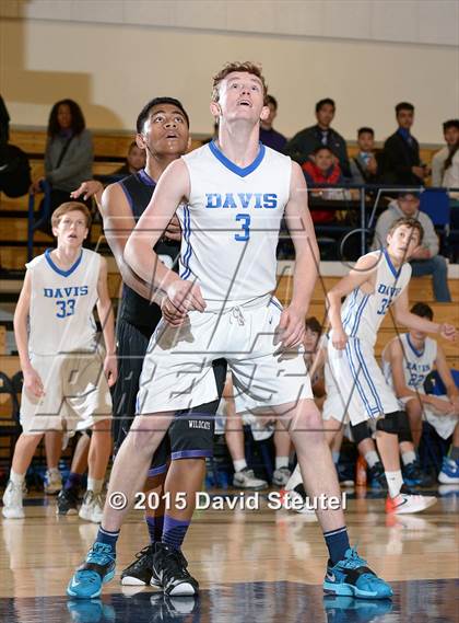 Thumbnail 3 in Franklin vs. Davis (Trojan Toss-Up) photogallery.