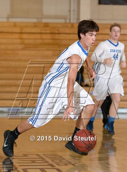 Thumbnail 3 in Franklin vs. Davis (Trojan Toss-Up) photogallery.