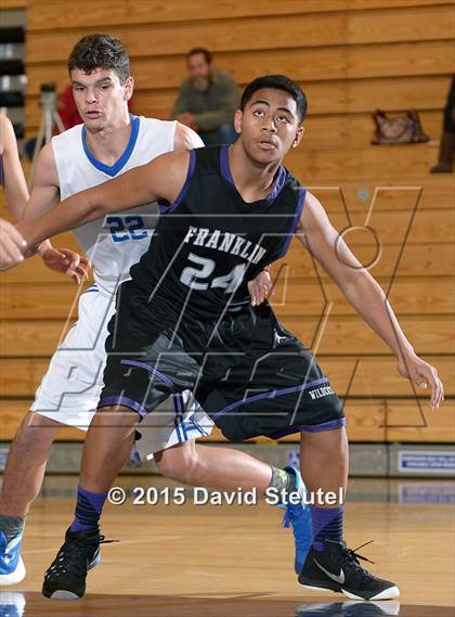 Thumbnail 1 in Franklin vs. Davis (Trojan Toss-Up) photogallery.