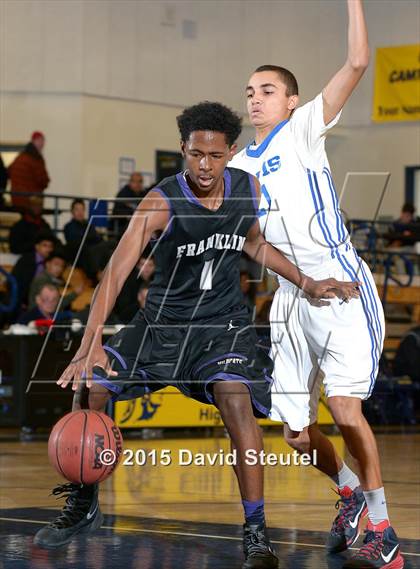 Thumbnail 1 in Franklin vs. Davis (Trojan Toss-Up) photogallery.