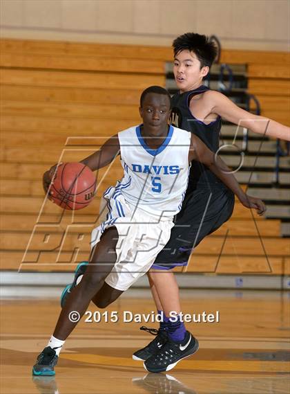 Thumbnail 2 in Franklin vs. Davis (Trojan Toss-Up) photogallery.