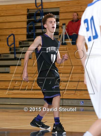 Thumbnail 2 in Franklin vs. Davis (Trojan Toss-Up) photogallery.
