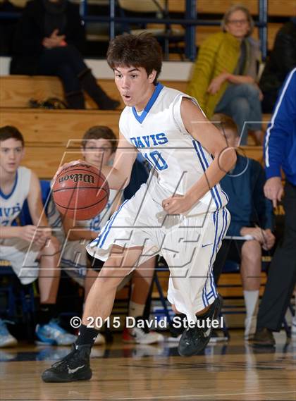 Thumbnail 2 in Franklin vs. Davis (Trojan Toss-Up) photogallery.