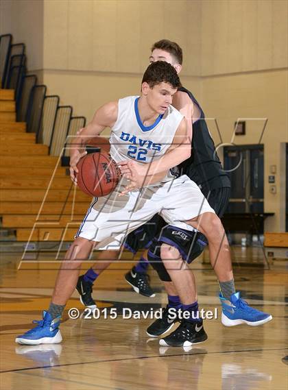 Thumbnail 3 in Franklin vs. Davis (Trojan Toss-Up) photogallery.