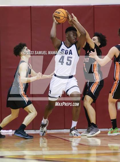Thumbnail 1 in Roosevelt vs San Gabriel academy (So Cal Showdown) photogallery.
