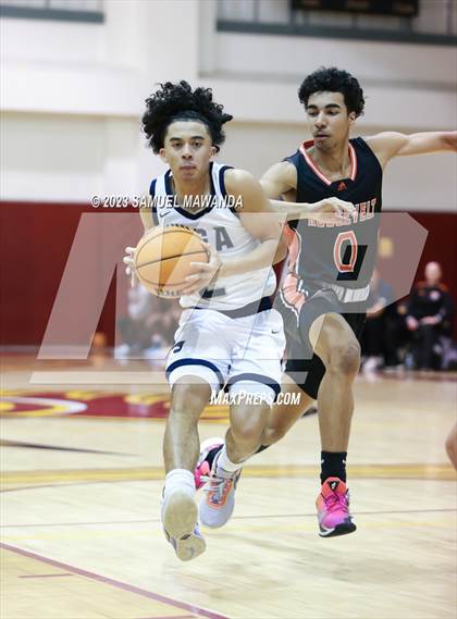 Thumbnail 3 in Roosevelt vs San Gabriel academy (So Cal Showdown) photogallery.