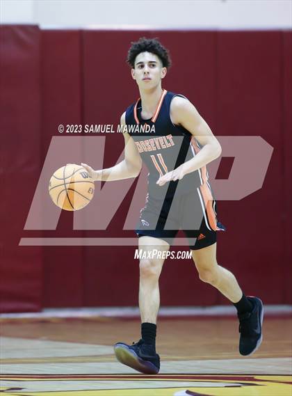 Thumbnail 1 in Roosevelt vs San Gabriel academy (So Cal Showdown) photogallery.