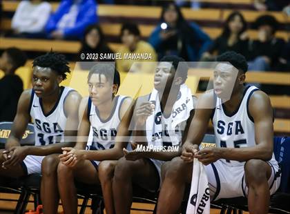 Thumbnail 1 in Roosevelt vs San Gabriel academy (So Cal Showdown) photogallery.