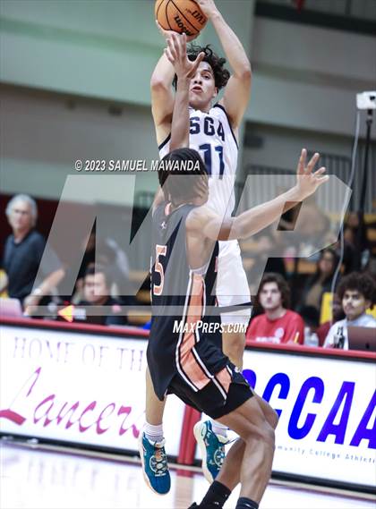 Thumbnail 1 in Roosevelt vs San Gabriel academy (So Cal Showdown) photogallery.