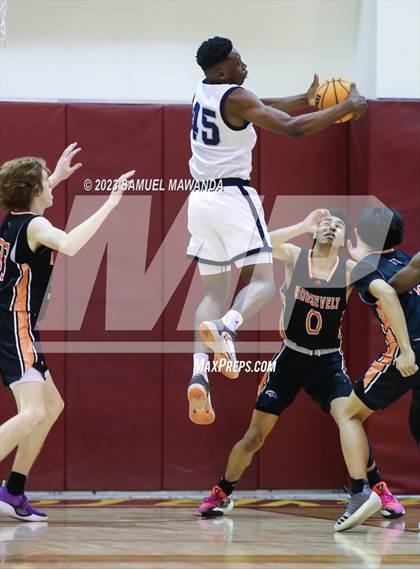 Thumbnail 3 in Roosevelt vs San Gabriel academy (So Cal Showdown) photogallery.